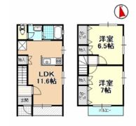 テラスサザンヒルズ Aの間取り画像