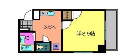 エトワール西村の間取り画像