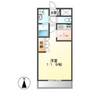 クローバーハウスCの間取り画像
