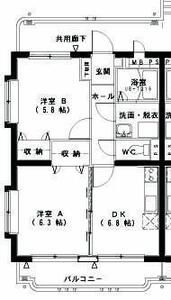 シャルテハイムの間取り画像
