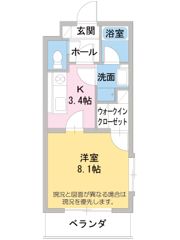 トリニティ中原の間取り画像