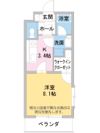 トリニティ中原の間取り画像