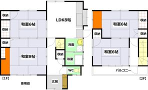WHITE OSHIGOMEの間取り画像