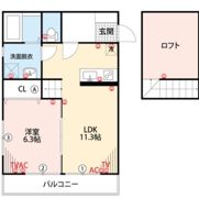 Ladder柳川の間取り画像