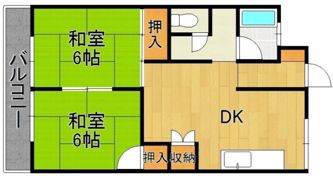 大橋ビルの間取り画像