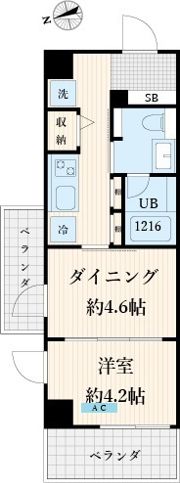 le Sud αの間取り画像