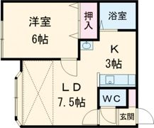 ノーシスAの間取り画像