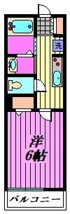 Mark Duo豊春Ⅰの間取り画像
