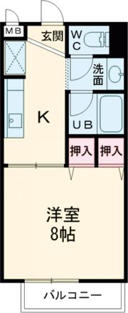 サープラス清和の間取り画像