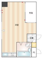 ラムール西明石の間取り画像