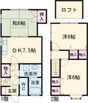 オークヒルズWの間取り画像