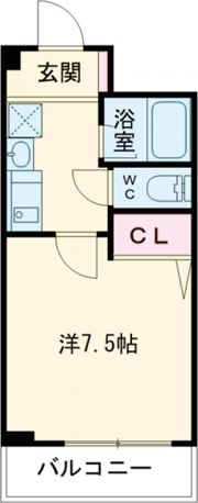 アンペリエの間取り画像