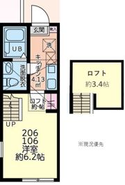Palette Base神奈川工科大学前の間取り画像