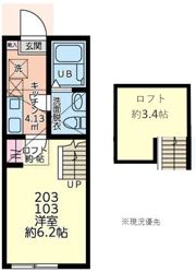 Palette Base神奈川工科大学前の間取り画像