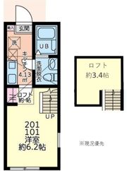 Palette Base神奈川工科大学前の間取り画像