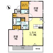 オーク ブレスⅡの間取り画像