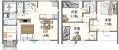 Afit SORAの間取り画像