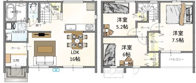 間取図