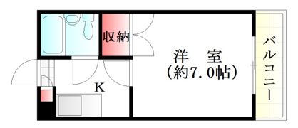 M山肩ビルの間取り画像