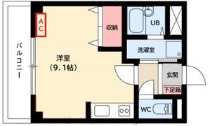 エメラルドノービレⅡの間取り画像