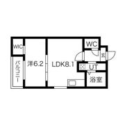 MOVE八田NORTHの間取り画像