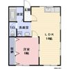 レインボー桜井Bの間取り画像
