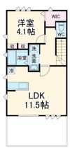 An'z Courtの間取り画像