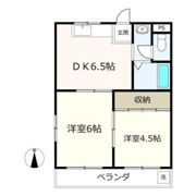久保田コーポの間取り画像