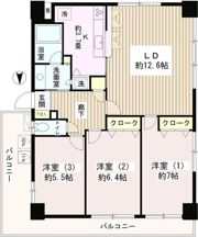 サンハイムの間取り画像