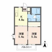 ウエストヴィラ栗生の間取り画像