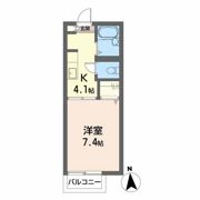 グランメール青葉の間取り画像
