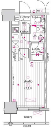 ガーラ横濱関内グランドステージの間取り画像
