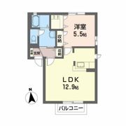 ラフィネタウンAの間取り画像