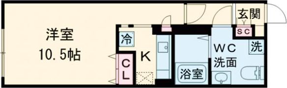 Branche本陣の間取り画像