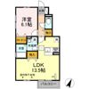 メリーロード Aの間取り画像