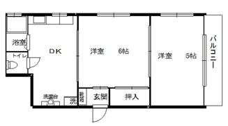 シャトー神戸の間取り画像