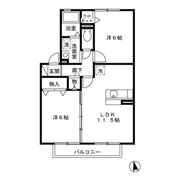 ウイルネスト A棟の間取り画像