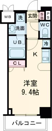 アスヴェル神戸ハーバーサイドの間取り画像