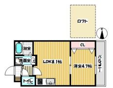 Mスマート野芥駅前の間取り画像