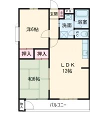 メゾン白梅の間取り画像