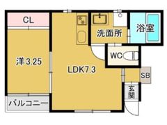 PlansOne浜の宮の間取り画像