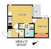 R-smart 九産大前Ⅲの間取り画像
