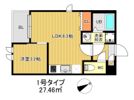 R-smart 九産大前Ⅲの間取り画像