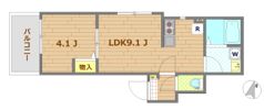 Aimer所沢の間取り画像