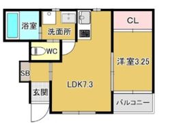 PlansOne浜の宮の間取り画像
