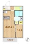 Aimer所沢の間取り画像