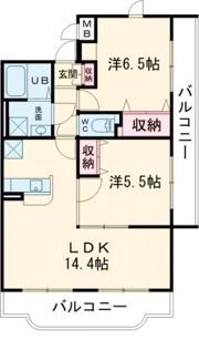 グローリアスヒルの間取り画像
