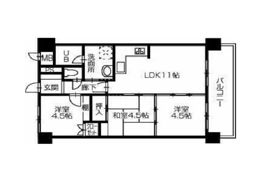 花房国分寺マンションの間取り画像
