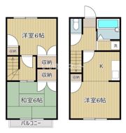 タウンハウス馬場の間取り画像