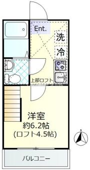 グランデージ鶴見の間取り画像